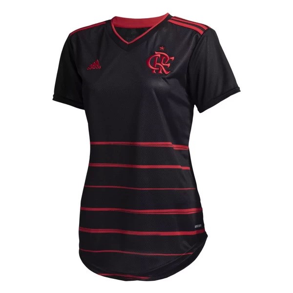 Tailandia Camiseta Flamengo Replica Tercera Ropa Mujer 2020/21 Negro